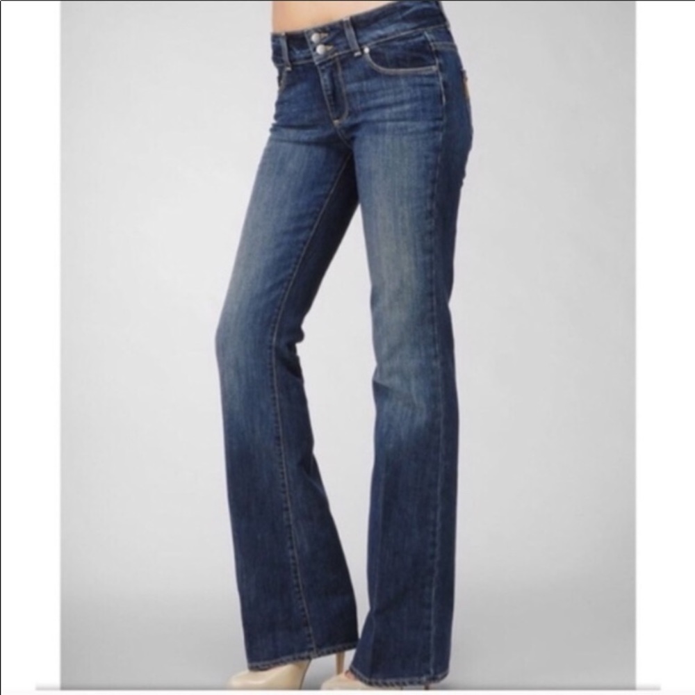 PAIGE “Hidden Hills” Bootcut Jeans, Size 27